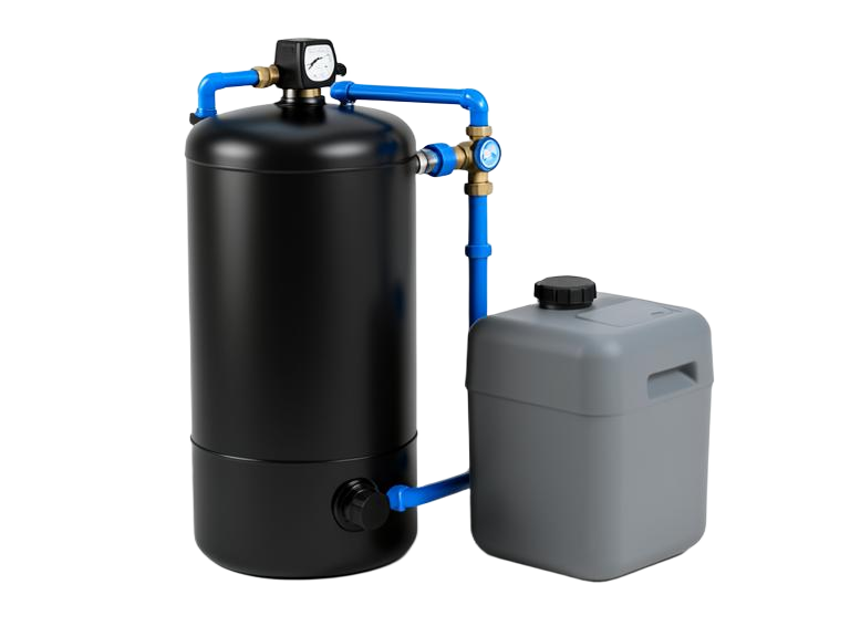 Water softener illustration